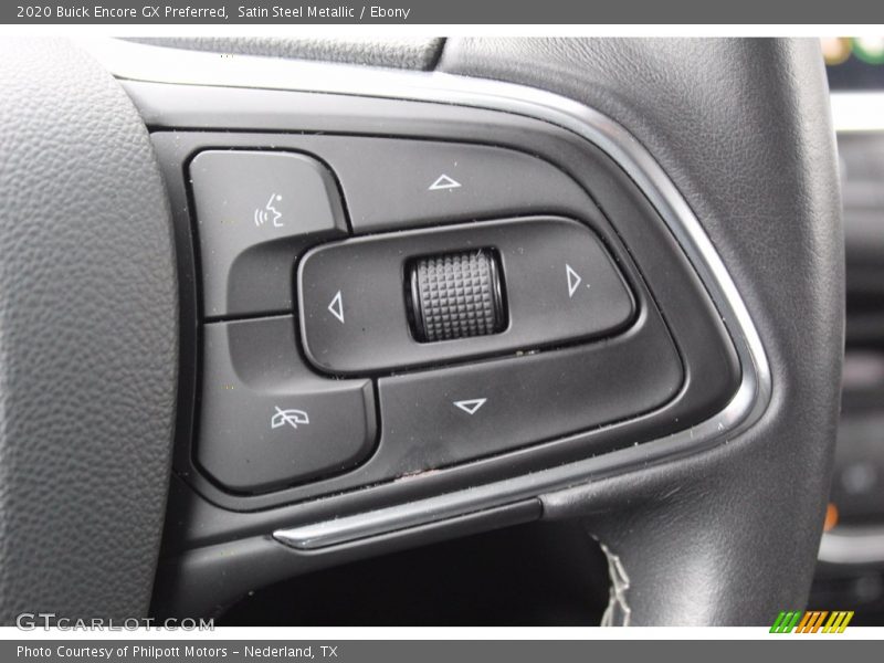 Satin Steel Metallic / Ebony 2020 Buick Encore GX Preferred