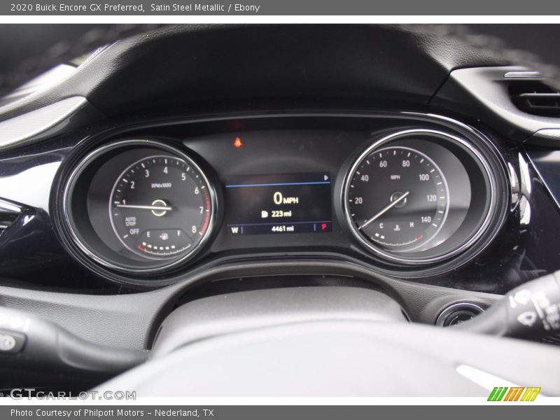 Satin Steel Metallic / Ebony 2020 Buick Encore GX Preferred