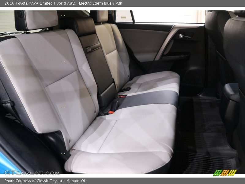 Electric Storm Blue / Ash 2016 Toyota RAV4 Limited Hybrid AWD