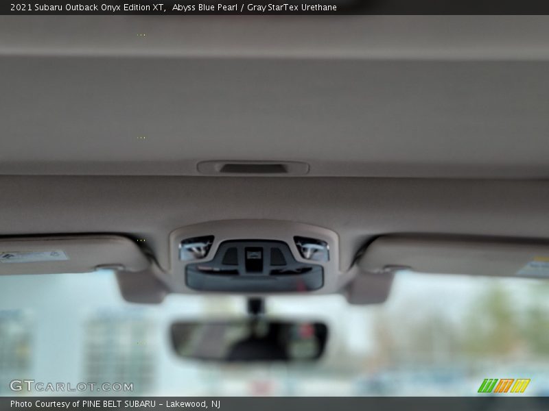 Abyss Blue Pearl / Gray StarTex Urethane 2021 Subaru Outback Onyx Edition XT