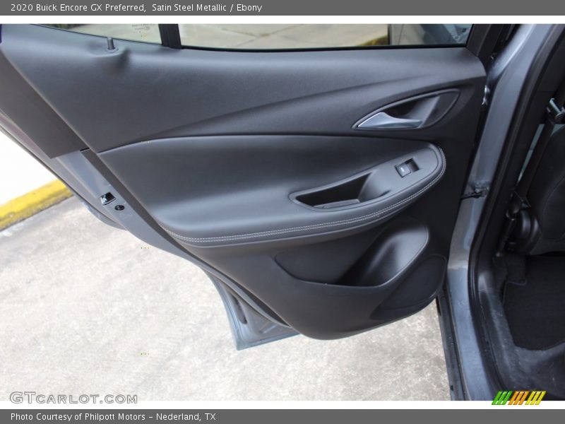 Satin Steel Metallic / Ebony 2020 Buick Encore GX Preferred