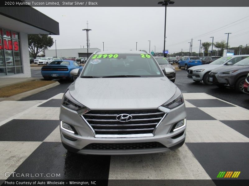 Stellar Silver / Black 2020 Hyundai Tucson Limited