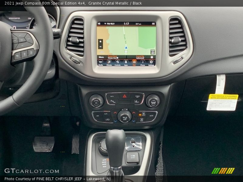 Granite Crystal Metallic / Black 2021 Jeep Compass 80th Special Edition 4x4