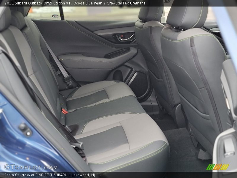 Abyss Blue Pearl / Gray StarTex Urethane 2021 Subaru Outback Onyx Edition XT