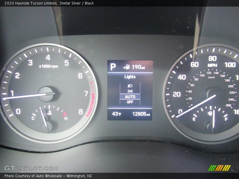 Stellar Silver / Black 2020 Hyundai Tucson Limited