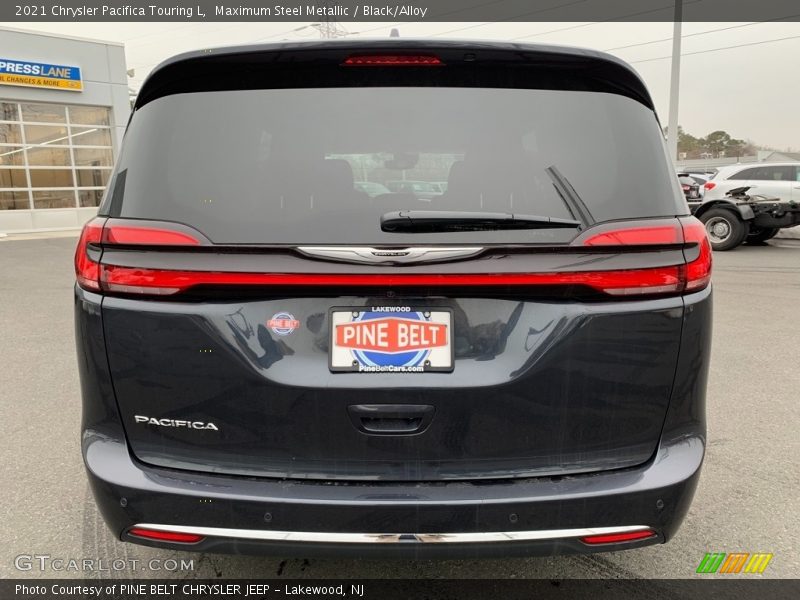 Maximum Steel Metallic / Black/Alloy 2021 Chrysler Pacifica Touring L
