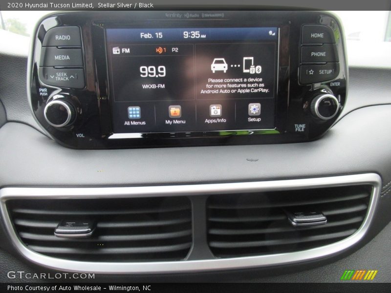 Stellar Silver / Black 2020 Hyundai Tucson Limited
