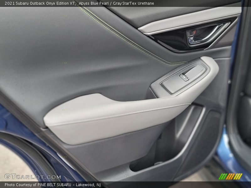 Abyss Blue Pearl / Gray StarTex Urethane 2021 Subaru Outback Onyx Edition XT