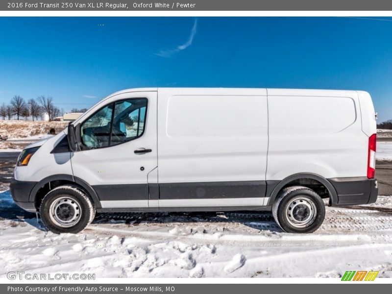 Oxford White / Pewter 2016 Ford Transit 250 Van XL LR Regular