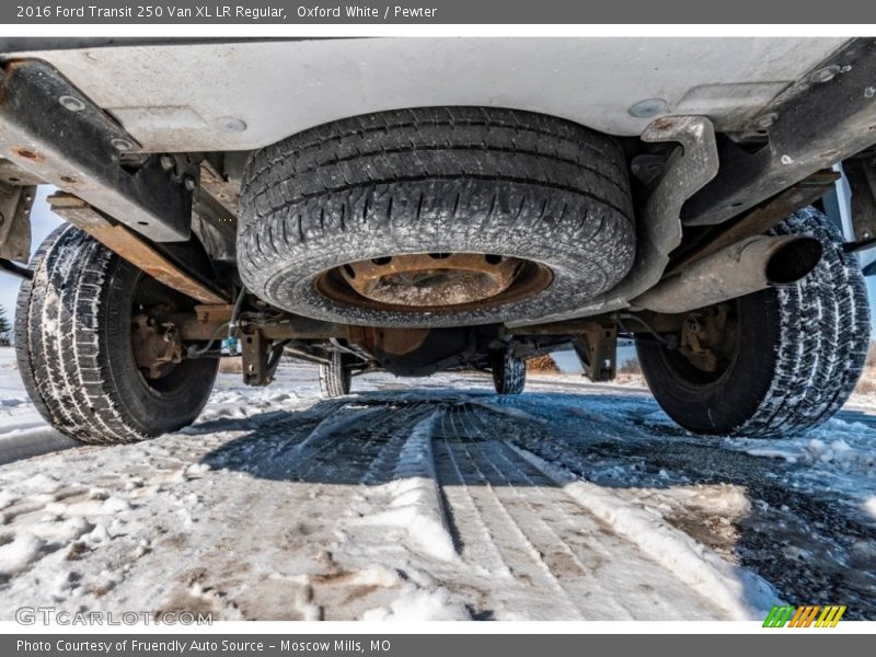 Oxford White / Pewter 2016 Ford Transit 250 Van XL LR Regular