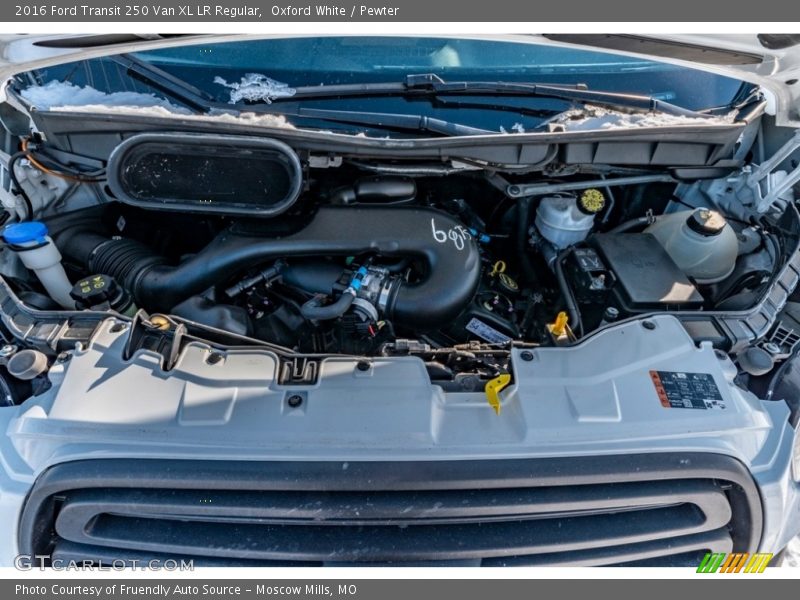 Oxford White / Pewter 2016 Ford Transit 250 Van XL LR Regular