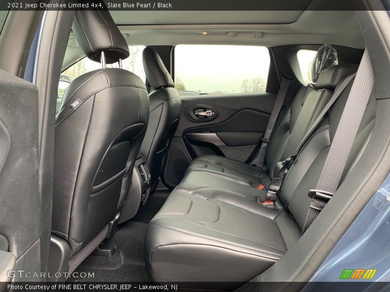 Slate Blue Pearl / Black 2021 Jeep Cherokee Limited 4x4