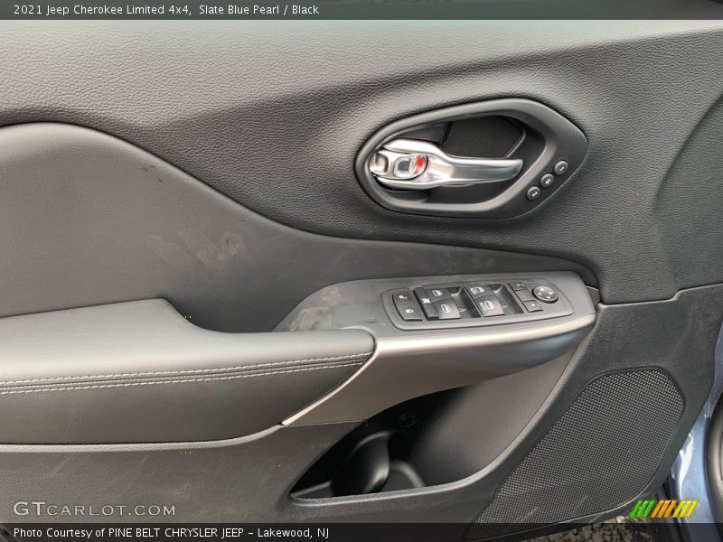 Slate Blue Pearl / Black 2021 Jeep Cherokee Limited 4x4