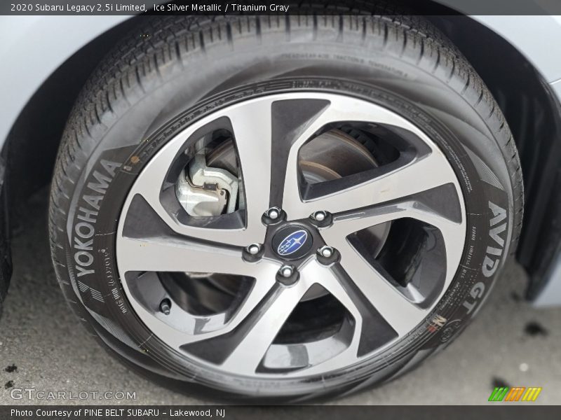 Ice Silver Metallic / Titanium Gray 2020 Subaru Legacy 2.5i Limited