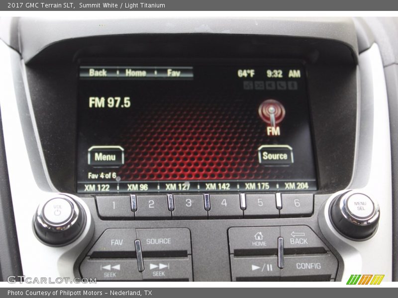 Controls of 2017 Terrain SLT