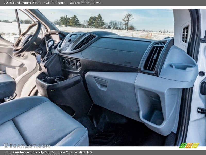 Oxford White / Pewter 2016 Ford Transit 250 Van XL LR Regular