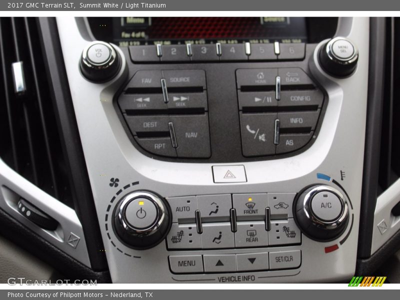 Controls of 2017 Terrain SLT