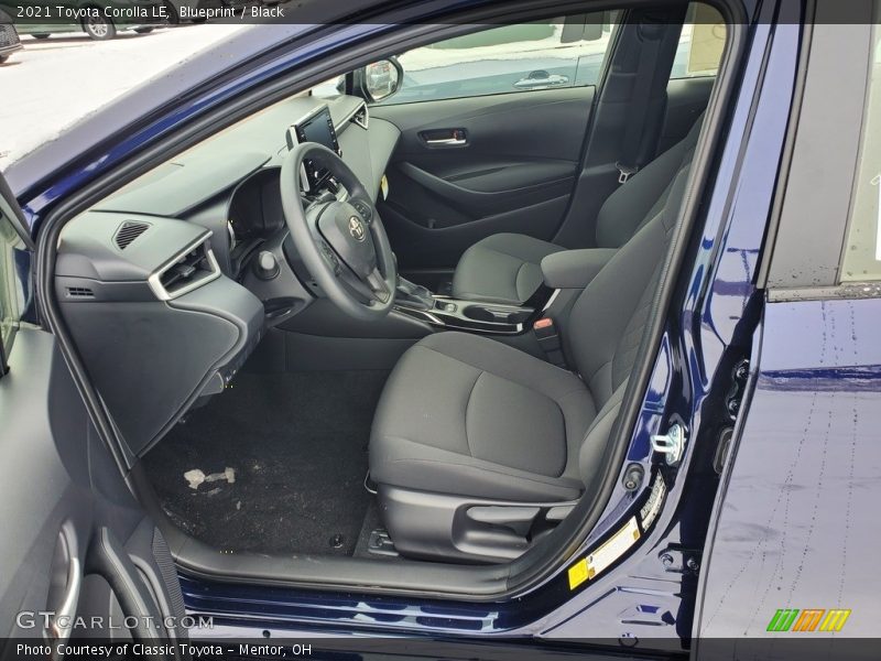 Blueprint / Black 2021 Toyota Corolla LE