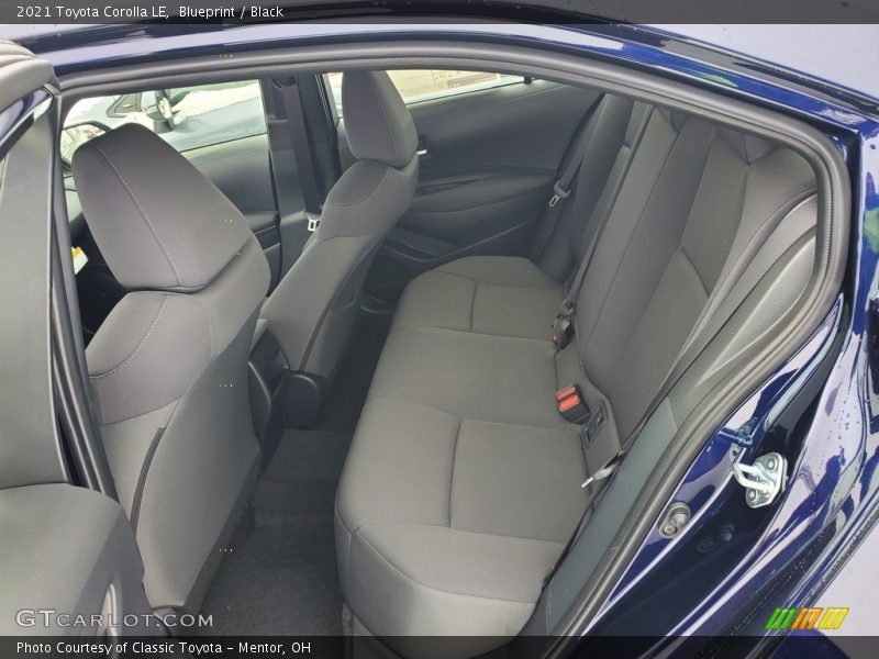 Blueprint / Black 2021 Toyota Corolla LE