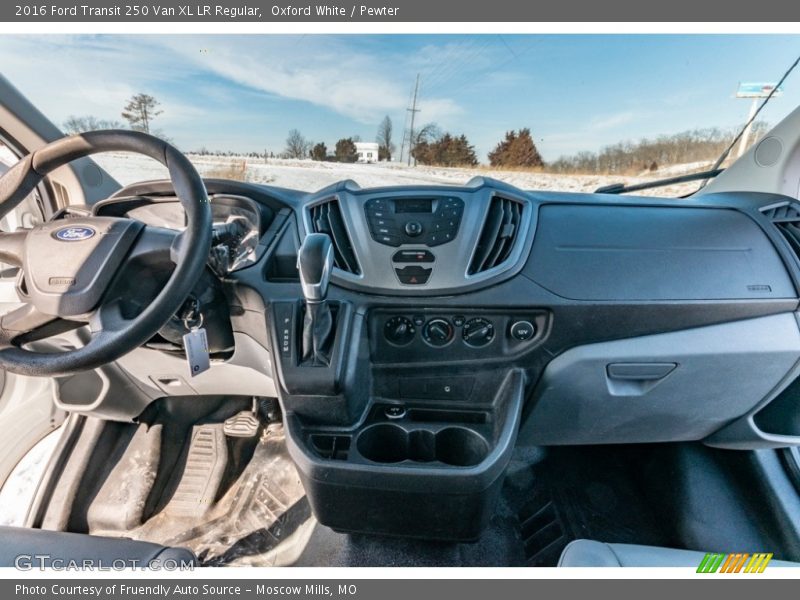 Oxford White / Pewter 2016 Ford Transit 250 Van XL LR Regular