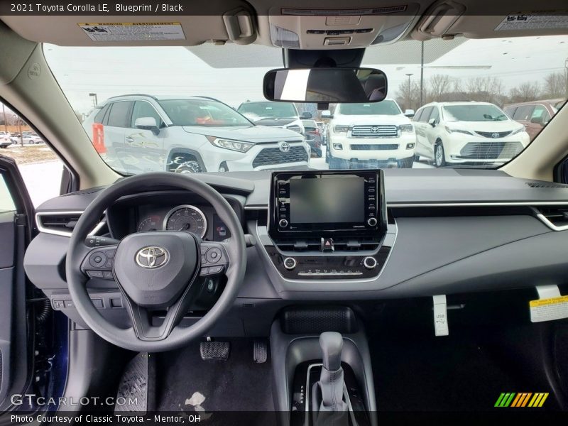 Blueprint / Black 2021 Toyota Corolla LE