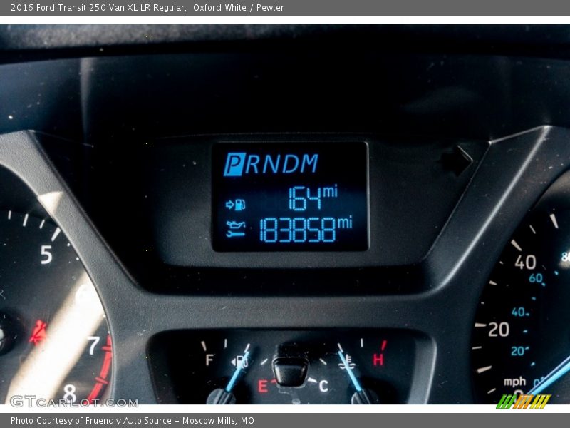 Oxford White / Pewter 2016 Ford Transit 250 Van XL LR Regular