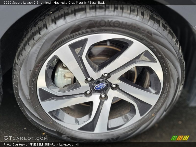 Magnetite Gray Metallic / Slate Black 2020 Subaru Legacy 2.5i Limited