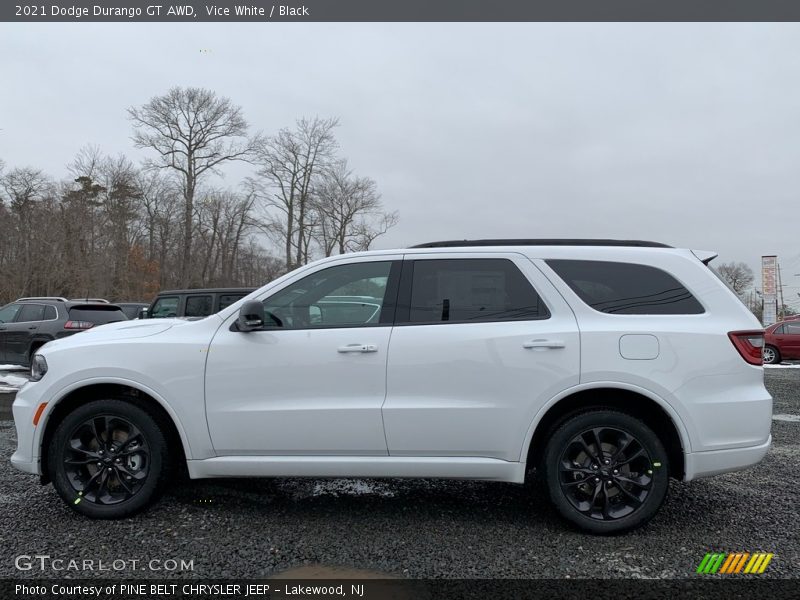 Vice White / Black 2021 Dodge Durango GT AWD