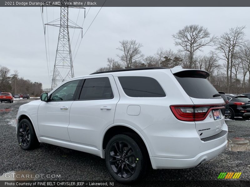 Vice White / Black 2021 Dodge Durango GT AWD