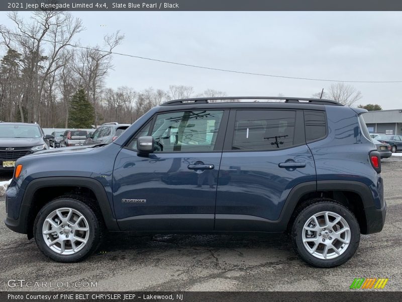 Slate Blue Pearl / Black 2021 Jeep Renegade Limited 4x4