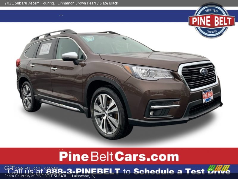 Cinnamon Brown Pearl / Slate Black 2021 Subaru Ascent Touring