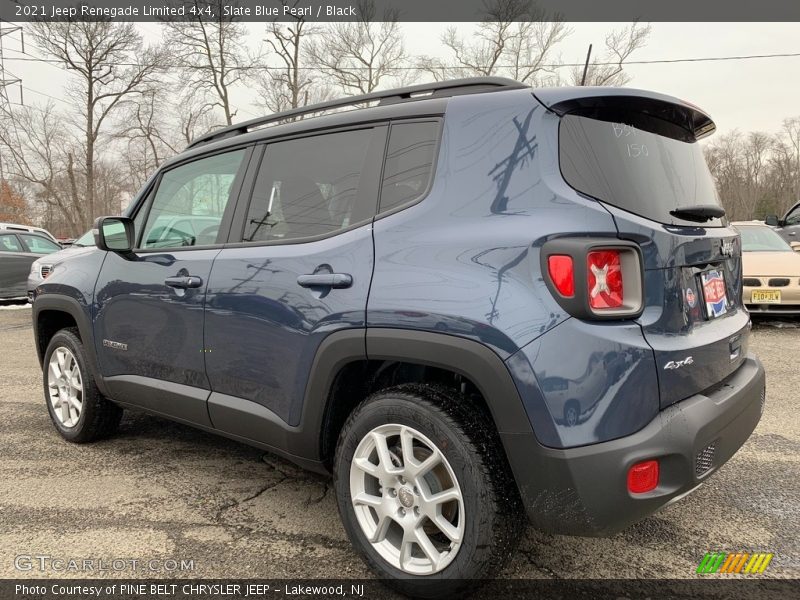 Slate Blue Pearl / Black 2021 Jeep Renegade Limited 4x4