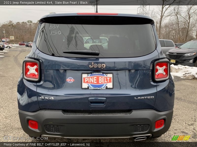 Slate Blue Pearl / Black 2021 Jeep Renegade Limited 4x4