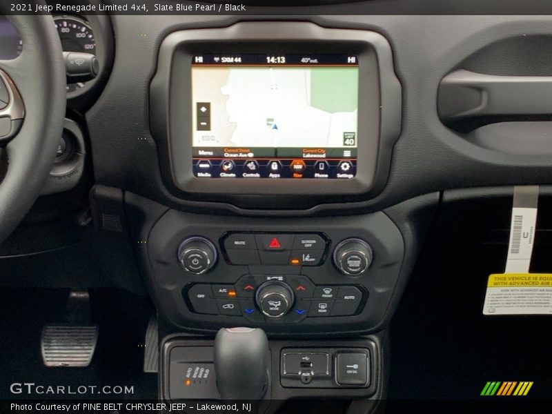 Slate Blue Pearl / Black 2021 Jeep Renegade Limited 4x4