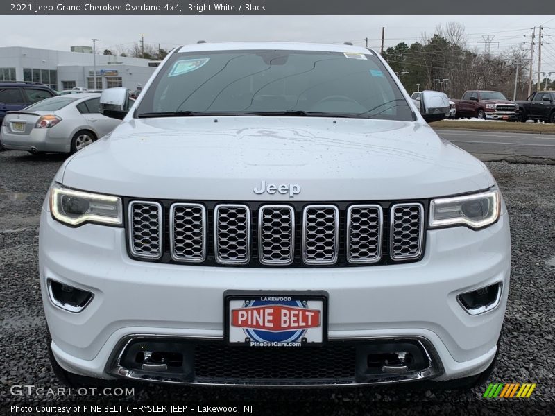 Bright White / Black 2021 Jeep Grand Cherokee Overland 4x4