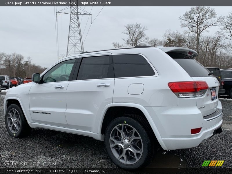 Bright White / Black 2021 Jeep Grand Cherokee Overland 4x4