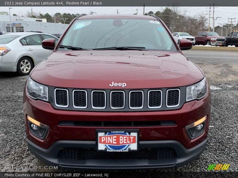 Redline Pearl / Black 2021 Jeep Compass Latitude 4x4