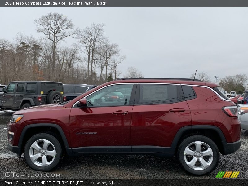 Redline Pearl / Black 2021 Jeep Compass Latitude 4x4