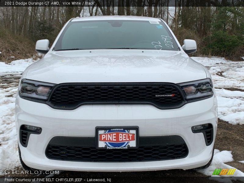 Vice White / Black 2021 Dodge Durango GT AWD