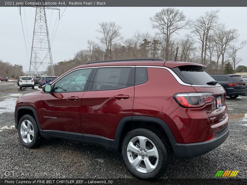 Redline Pearl / Black 2021 Jeep Compass Latitude 4x4