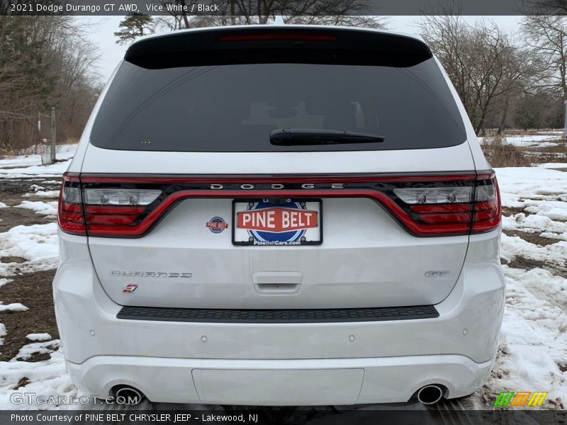 Vice White / Black 2021 Dodge Durango GT AWD