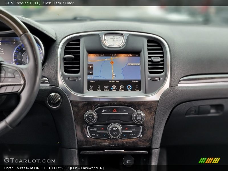 Dashboard of 2015 300 C