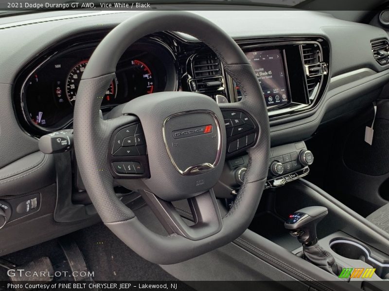 Vice White / Black 2021 Dodge Durango GT AWD
