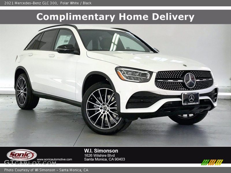 Polar White / Black 2021 Mercedes-Benz GLC 300