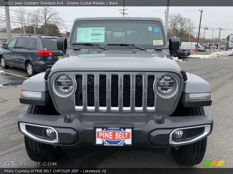 Granite Crystal Metallic / Black 2021 Jeep Gladiator Overland 4x4