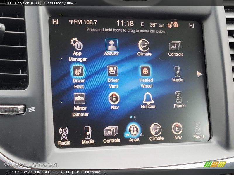 Controls of 2015 300 C
