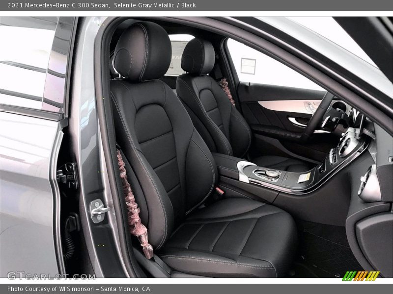 Selenite Gray Metallic / Black 2021 Mercedes-Benz C 300 Sedan