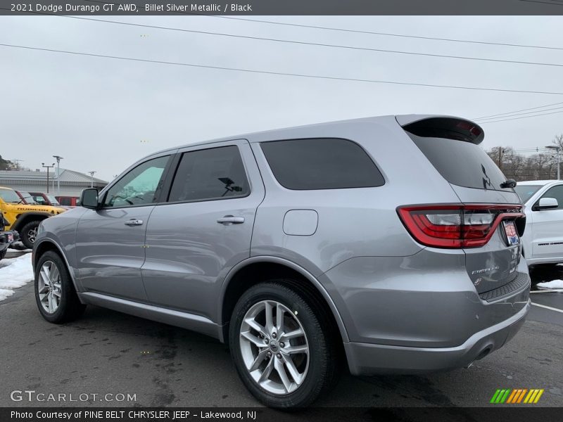 Billet Silver Metallic / Black 2021 Dodge Durango GT AWD