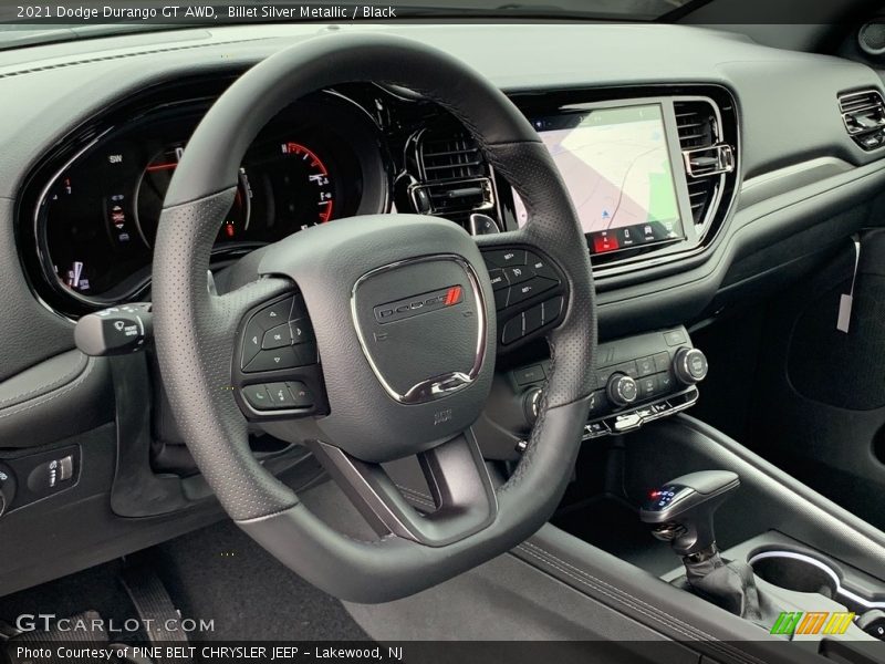 Billet Silver Metallic / Black 2021 Dodge Durango GT AWD