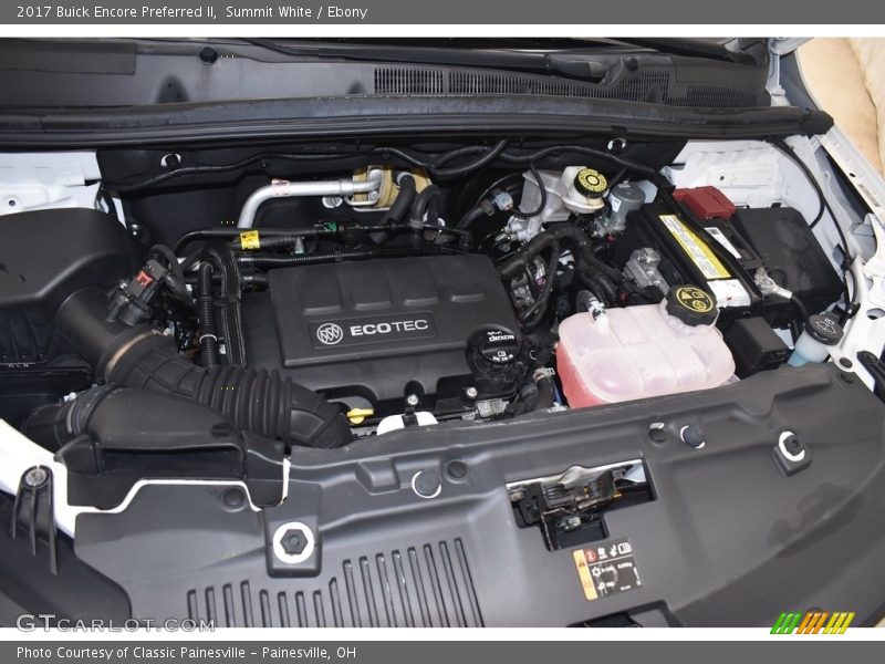 Summit White / Ebony 2017 Buick Encore Preferred II